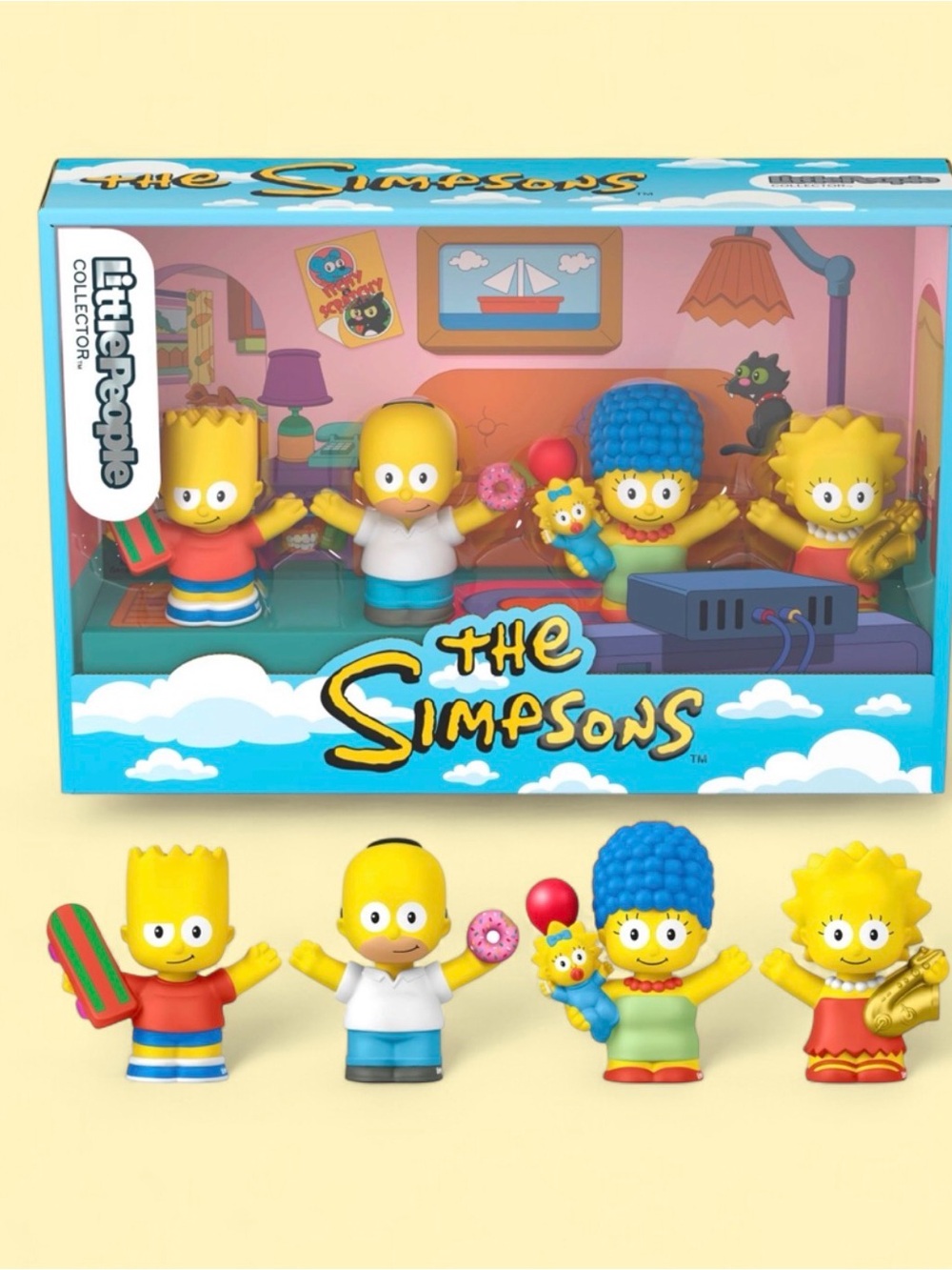 The Simpsons Little People 4-Figure Set - Series Special Edition 2026